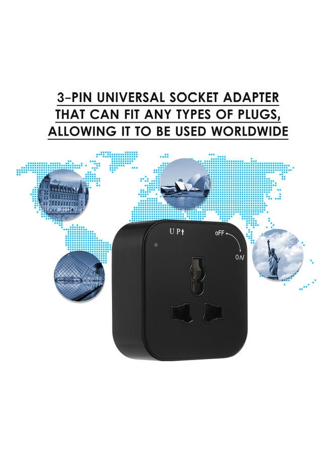 Electrical Socket Black - Image 5