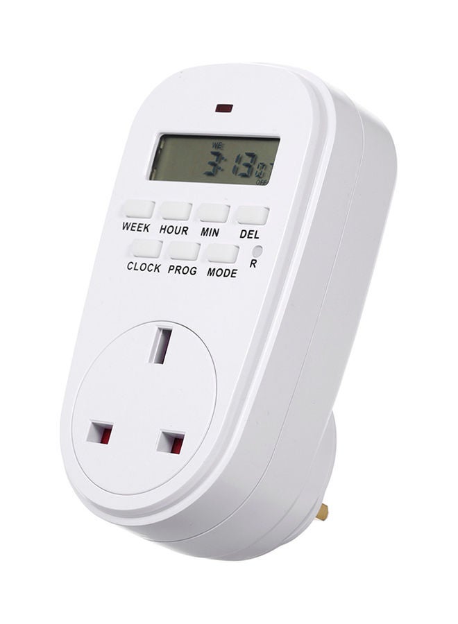 Generic Digital Timer Switch Socket White | Best Price UAE | Dubai, Abu ...