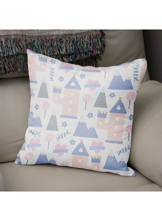 بونامايسون غطاء وسادة ديكور cotton متعدد الألوان 43x43سم - Image 1