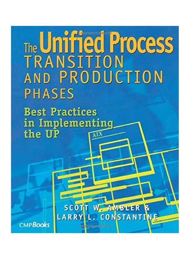 The Unified Process Transition And Production Phases Paperback English by Scott W. Ambler