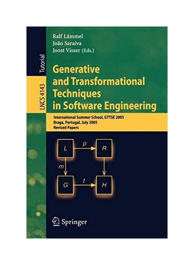 null - Generative And Transformational Techniques In Software Engineering: International Summer School, GTTSE 2005, Braga, Portugal, July 2005, Revised Papers paperback english - Image 1