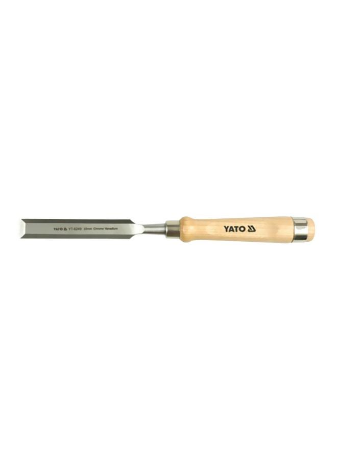 Yato Wooden Handle Double Blister Card Beige/Silver  - Image 1