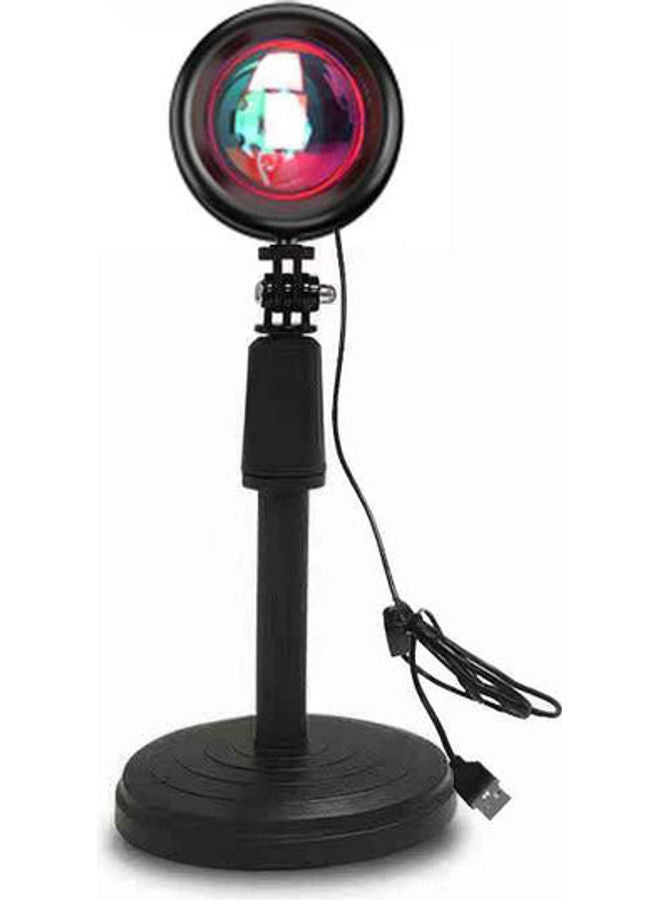 LED Sunset Projector Lamp Black