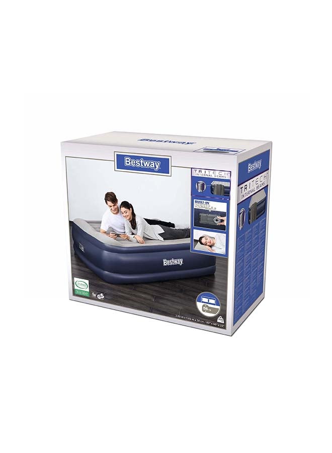 بست واي سرير هوائي فاخر من تريتك بريميوم مزود بمضخة تيار متردد مدمجة 203X152X56 سم - Image 3