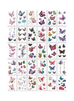 Generic 30-Piece Temporary Tattoo Stickers  - Image 1