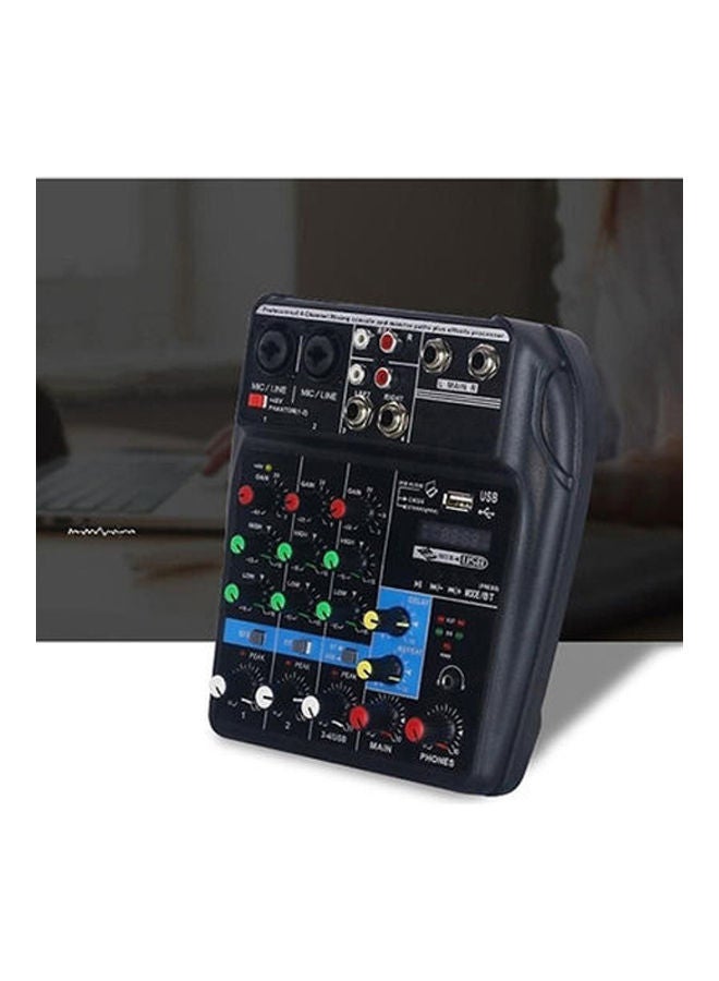 إيزي سو مازج مؤثرات صوتية مزود بأربع قنوات Aux مع منفذ USB EZZYSO Audio لون أسود - Image 3