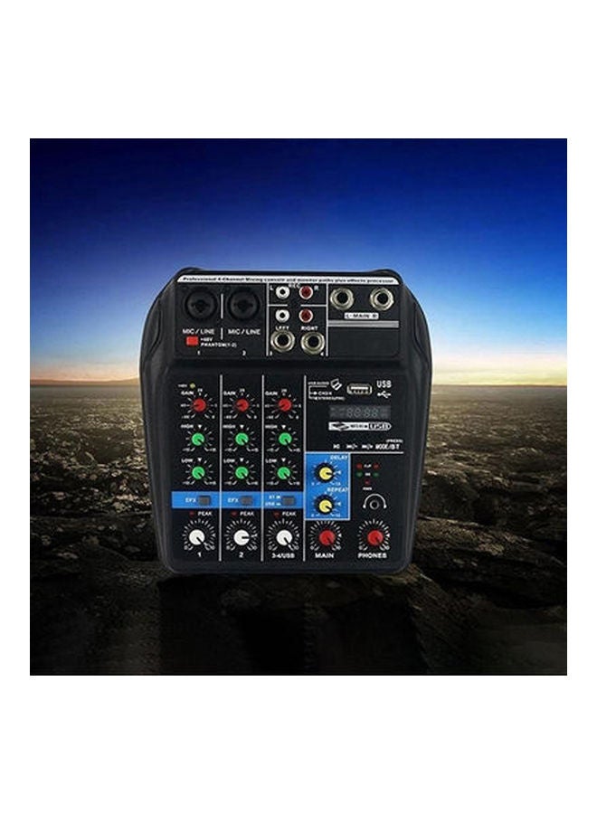 إيزي سو مازج مؤثرات صوتية مزود بأربع قنوات Aux مع منفذ USB EZZYSO Audio لون أسود - Image 2