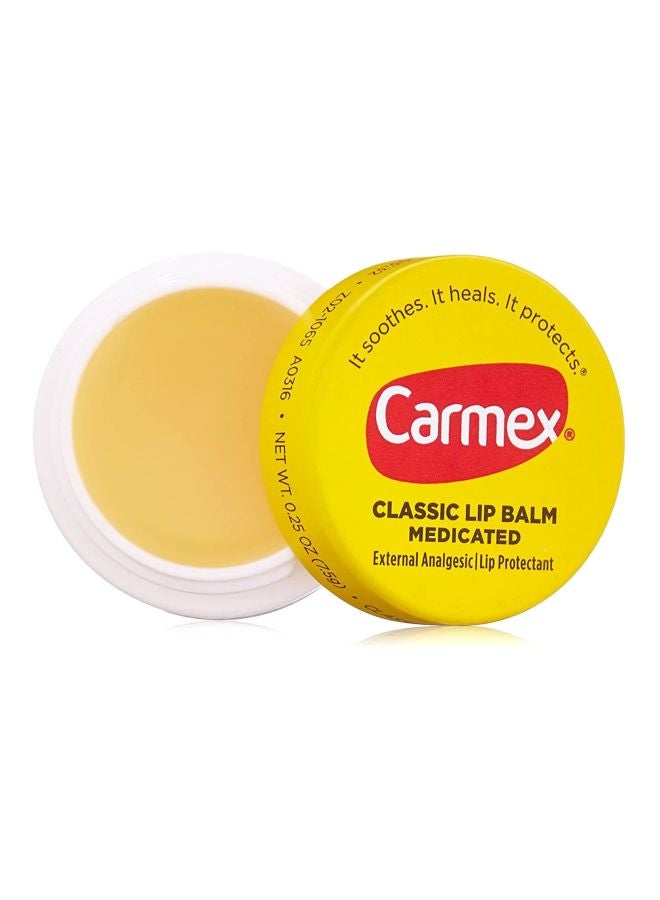 CARMEX (Pack of 3) Jar Lip Balm Yellow 7.5grams - Image 4