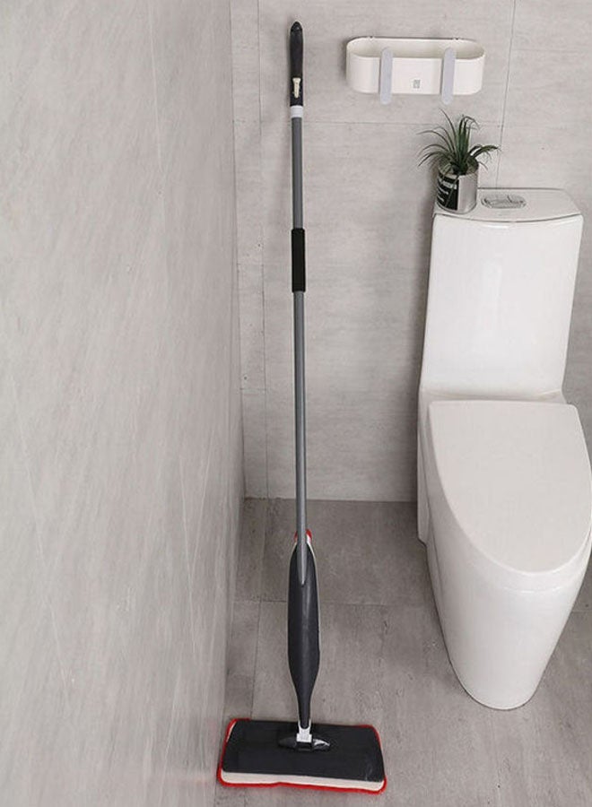 Spray Mop With Microfiber Cleaning Cloth Grey/Red - Image 2