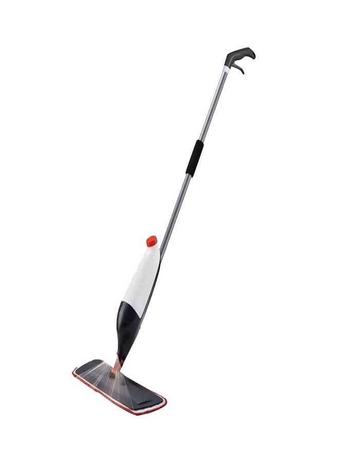 Spray Mop With Microfiber Cleaning Cloth Grey/Red - Image 1