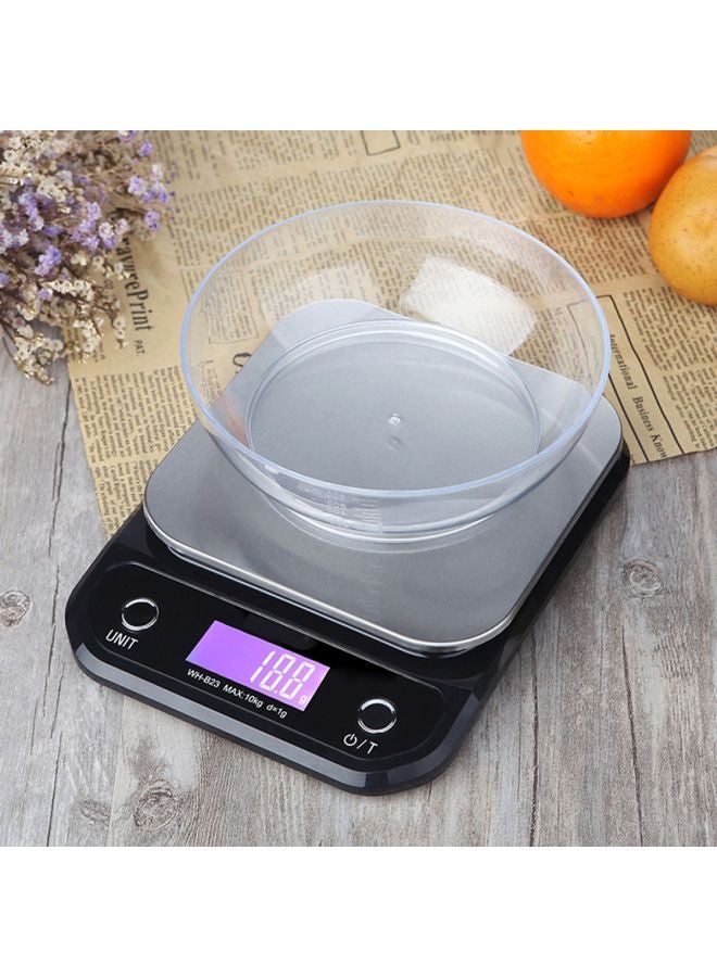 Beauenty Portable Digital Scale Silver/Black - Image 4