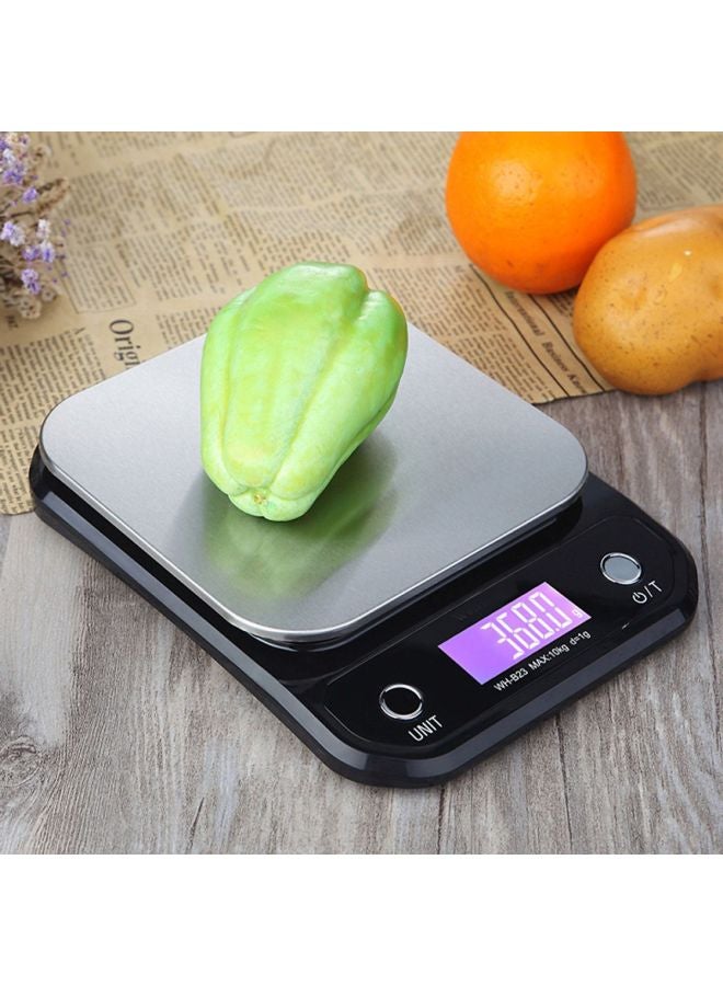 Beauenty Portable Digital Scale Silver/Black - Image 5