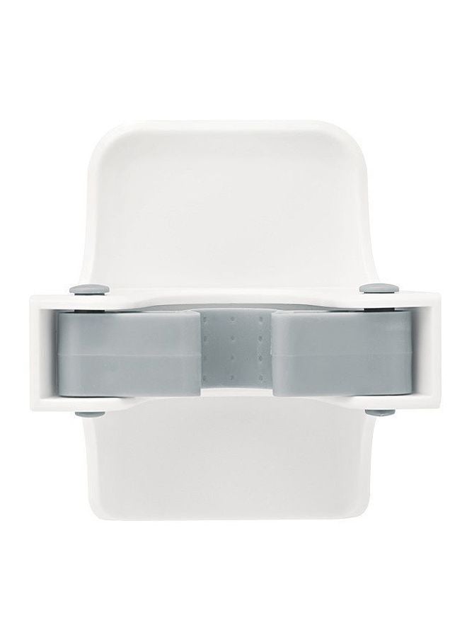 Command - Broom Gripper White/Silver 8.5x4.7x7.9cm - Image 1
