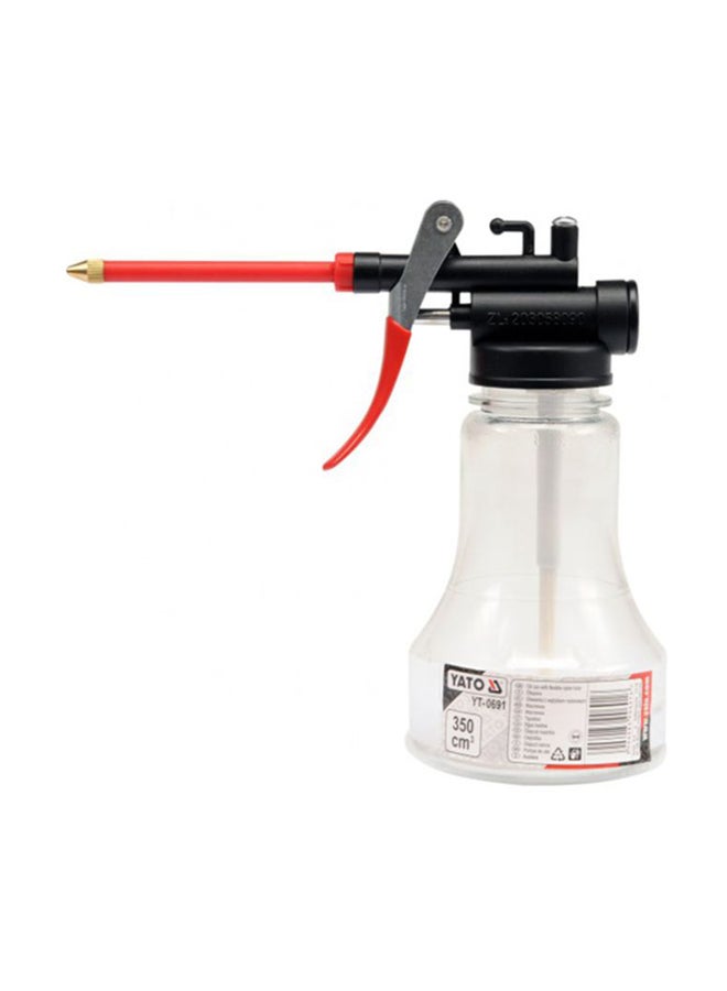 Yato Oil Can With Flexible Applicator White/Black/Red 40x224mm