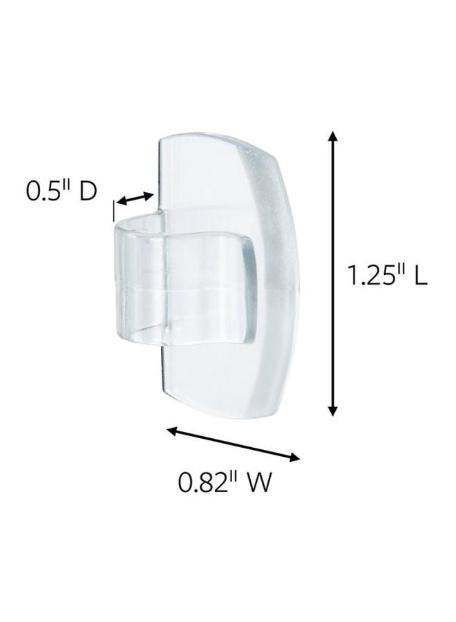 Command 16-Piece, 20 strips Light Clips White S  - Image 4