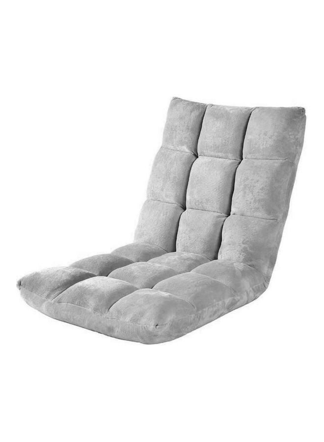 A TO Z Floor Chair Foldable Lounger Grey  - Image 1