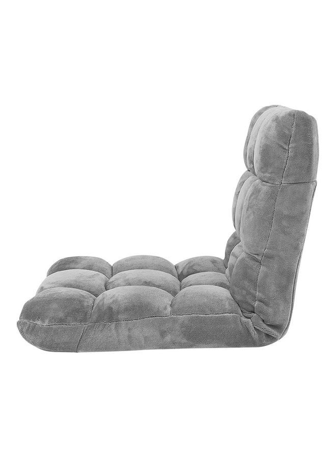 A TO Z Floor Chair Foldable Lounger Grey  - Image 2