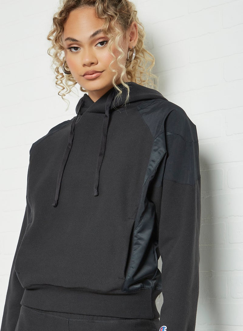 Champion - Reverse Weave Mix Hoodie Black - Image 1