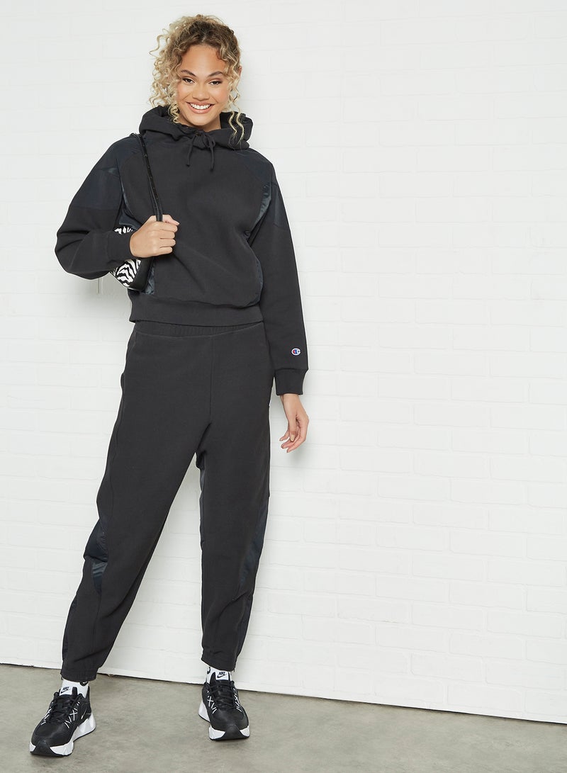 Champion - Reverse Weave Mix Hoodie Black - Image 1