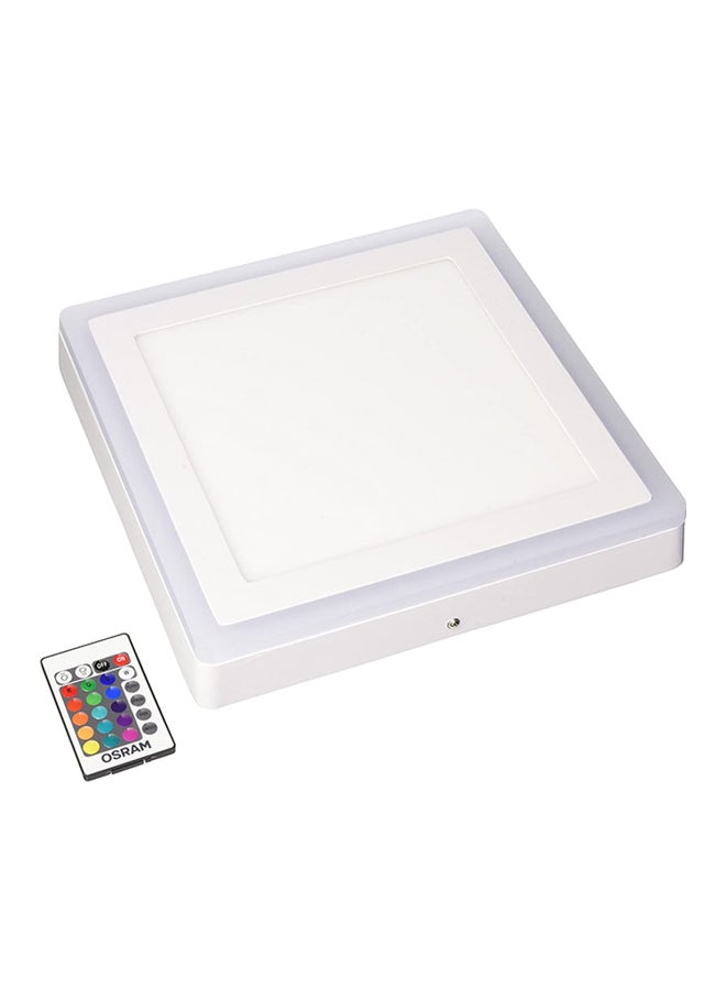 Osram - Osram Led Kids Room Wall And Ceiling square Light, Color Changing Led Light Remote Control White - Image 1
