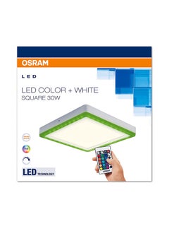 Osram Osram Led Kids Room Wall And Ceiling square Light, Color Changing Led Light Remote Control White  - Image 3