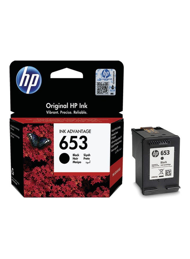 HP 653 Ink Advantage Cartridge Black  - Image 2