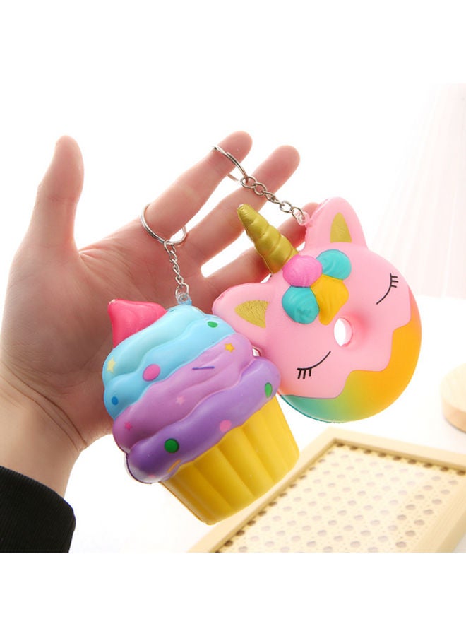 MissTiara - Ice Cream and Unicorn Donut Shaped Squishy Toy - Image 1