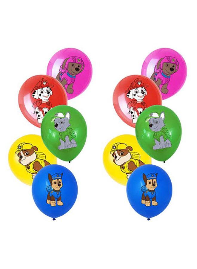 Tamona 10-Piece Paw Patrol Party Balloons 