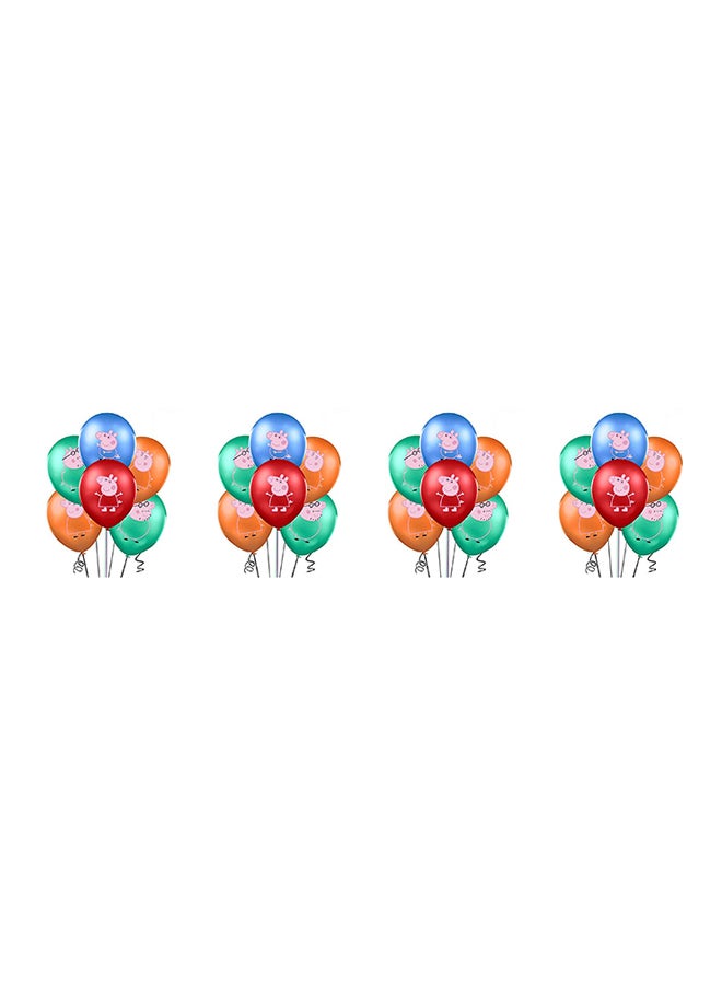 Tamona 24-Piece Peppa Pig Balloon 