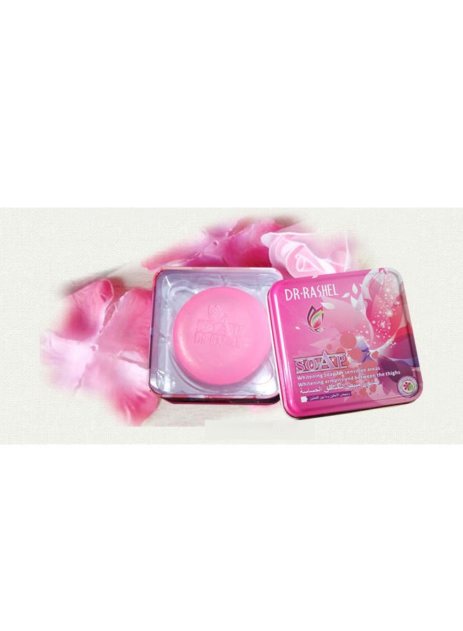 DR. RASHEL - Whitening  Soap Pink 100grams - Image 1