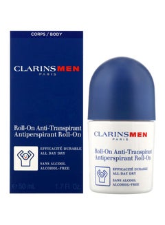 CLARINS Men Antiperspirant Deo Roll On 50ml  - Image 2