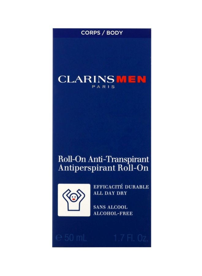CLARINS Men Antiperspirant Deo Roll On 50ml - Image 3