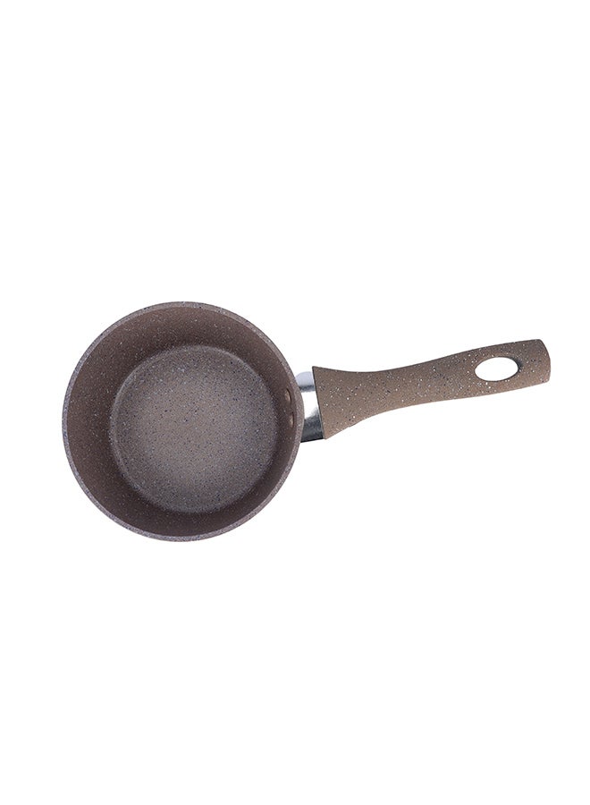 Royalford - Granite Coated Smart Saucepan Brown 16cm - Image 1