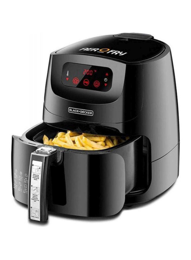 بلاك اند ديكر مقلاة هوائية سعة 1.2 كجم 5 L 1500 W AF600 أسود - Image 3
