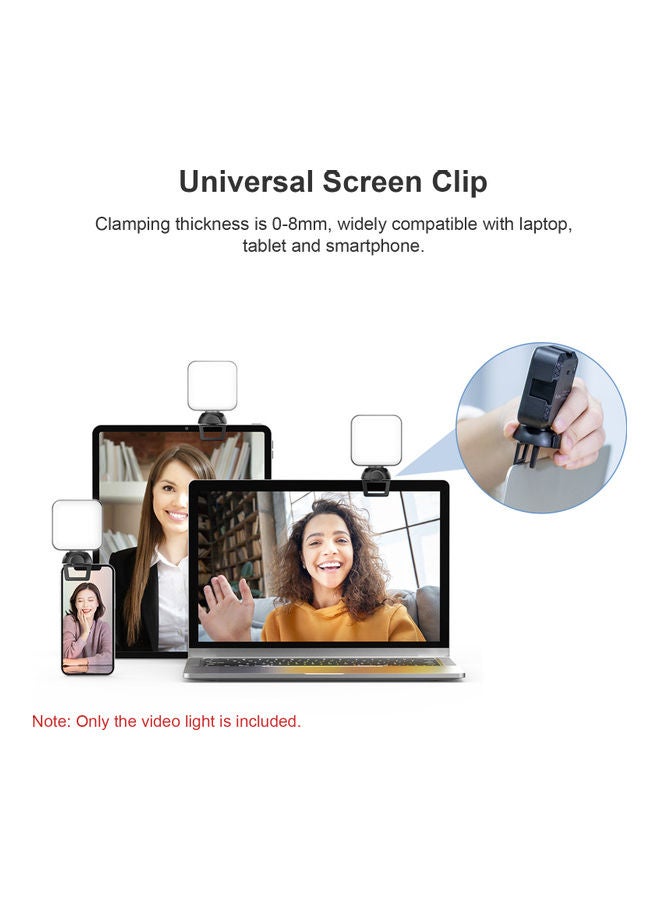 VIJIM LED Video Conference Light Black/White  - Image 5