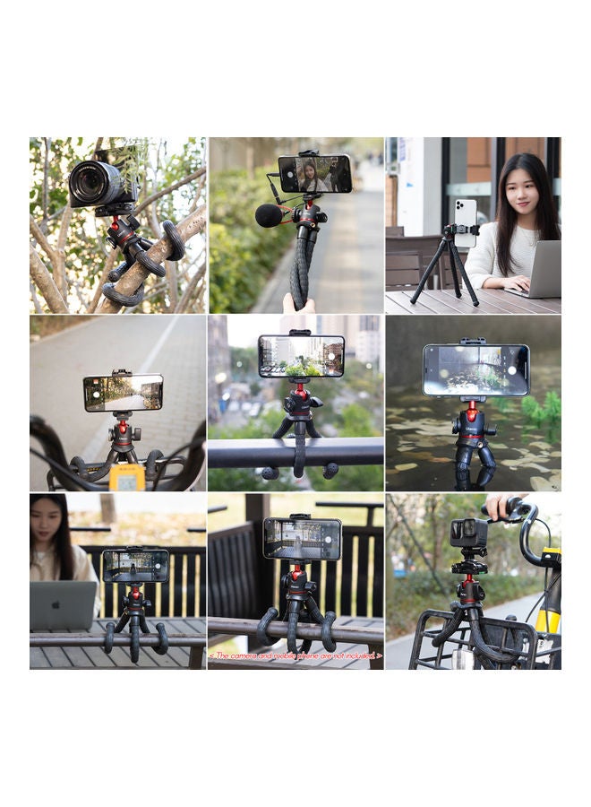 Multifunctional Flexible Mini Octopus Tripod Black - v1622630574/N47940287A_2