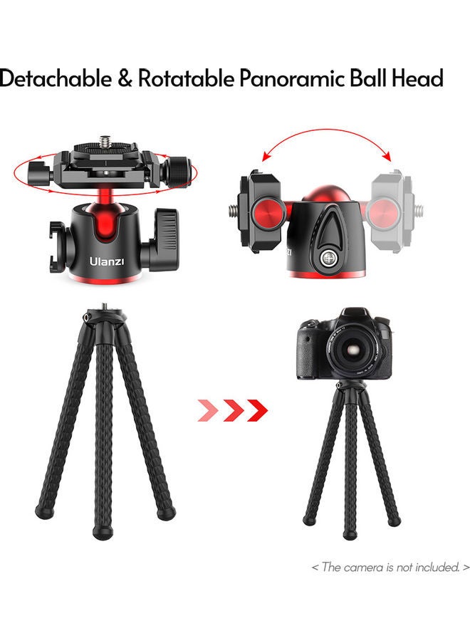 Ulanzi - MT-32 Flexible Portable Mini Octopus Tripod Stand Black - Image 1