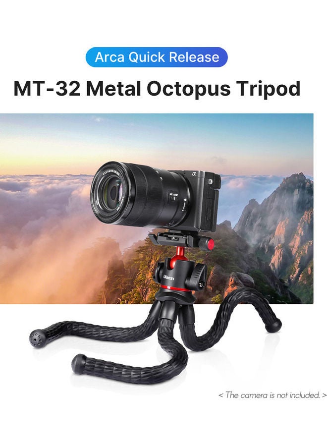 Ulanzi - MT-32 Flexible Portable Mini Octopus Tripod Stand Black - Image 1