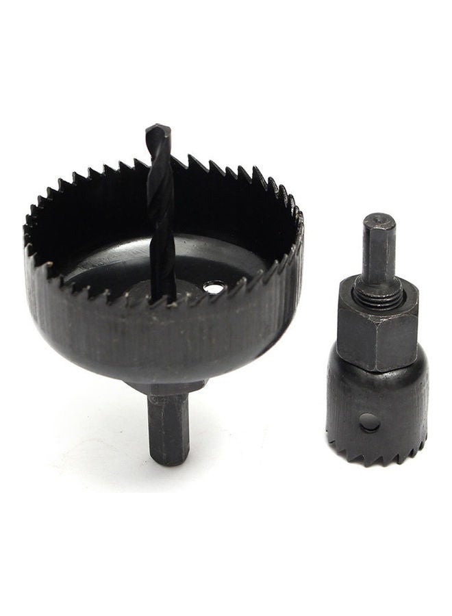 16-Piece Woodworking Wood Drills Tapper Hole Saw Set Black - Image 5