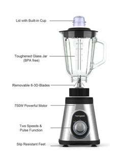 Blender And Smoothie Maker 1.5 L 700 W H32410AE-KM Silver/Black/Clear - v1622632038/N46881860A_5