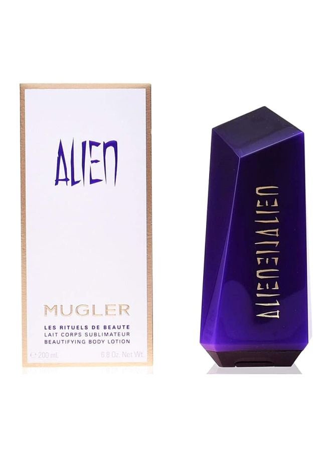 Thierry Mugler Alien Beautifying Body Lotion Blue 200ml - Image 2