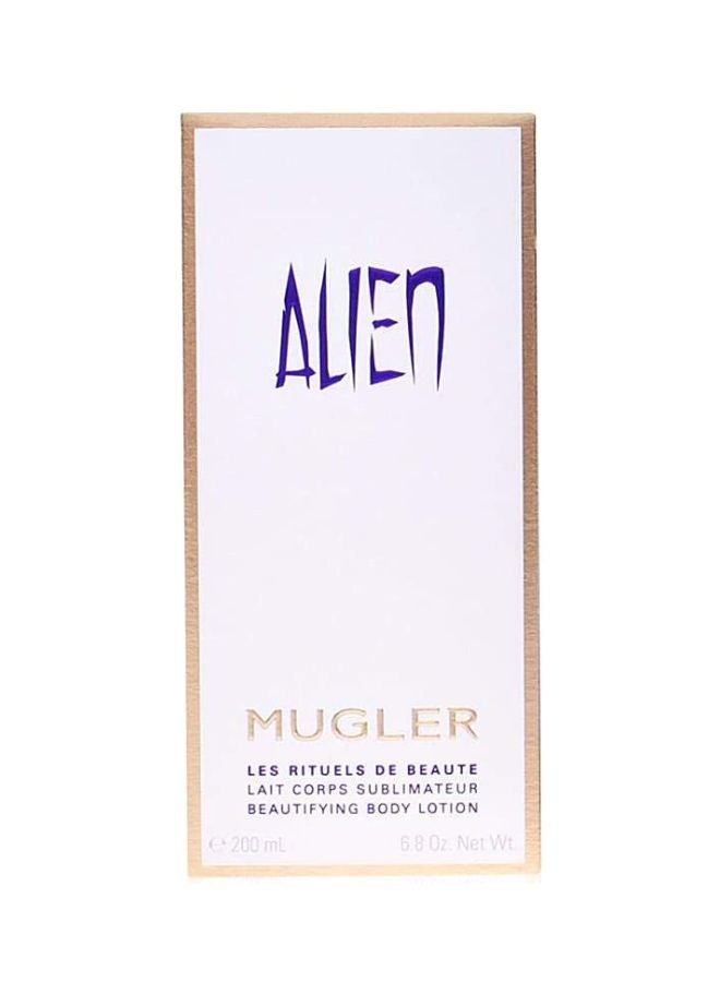 Thierry Mugler Alien Beautifying Body Lotion Blue 200ml - Image 3
