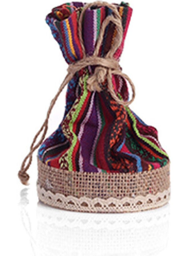 زهر حقيبة هدايا متعدد الألوان