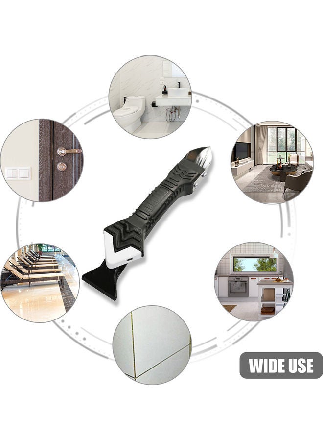 KKmoon 27-Piece Caulking Nozzle Applicator Finishing Tool with Storage Case Multicolour - Image 4