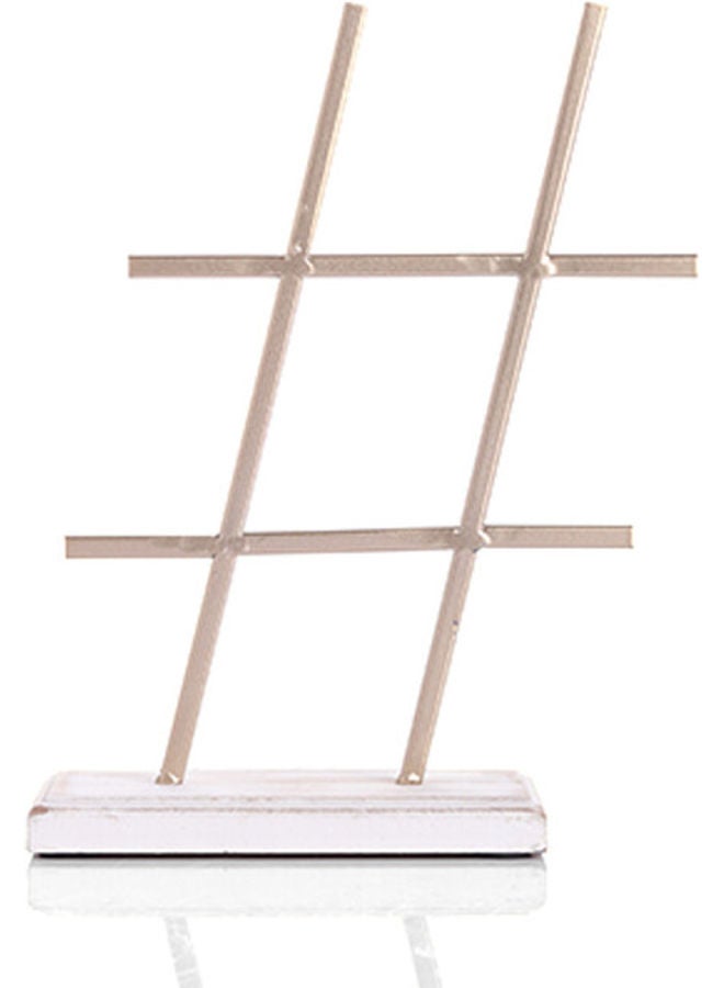 زهر قطعة فنية جذابة للزينة ذهبي