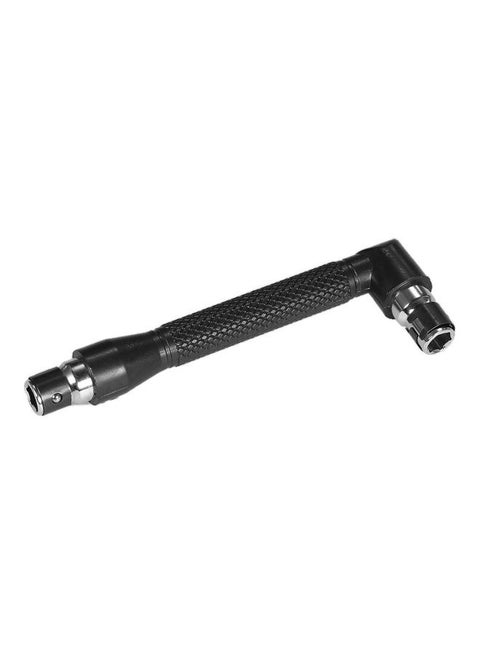 L-Shaped Angle Head Socket Wrench Screwdriver Black