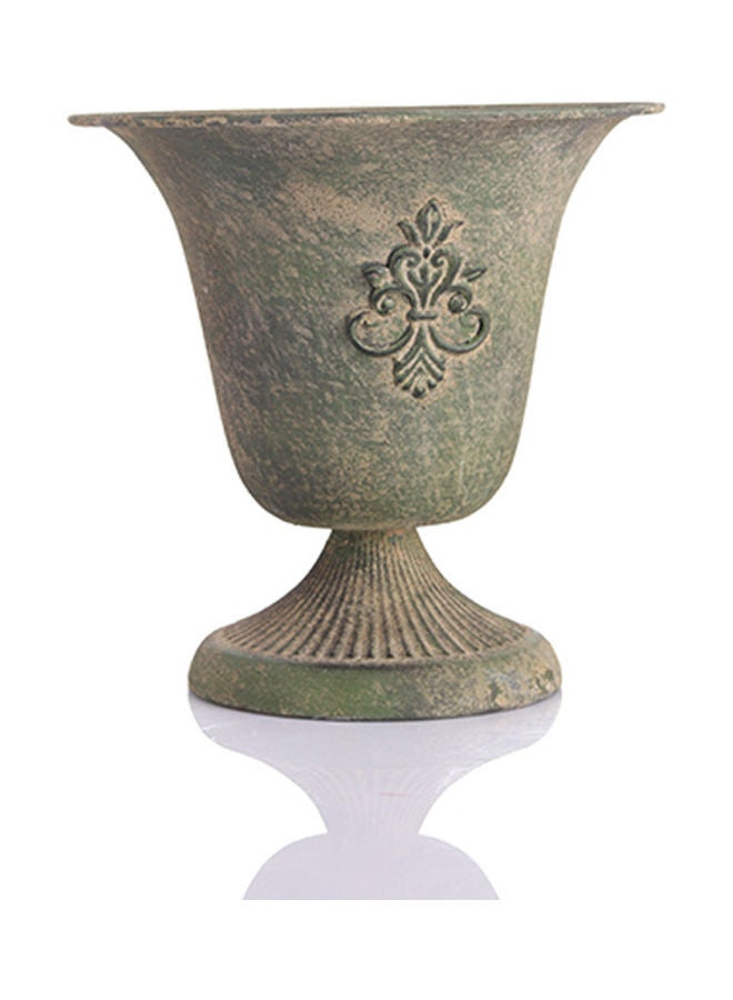 زهر أصيص زهور قديم وجذاب متعدد الألوان