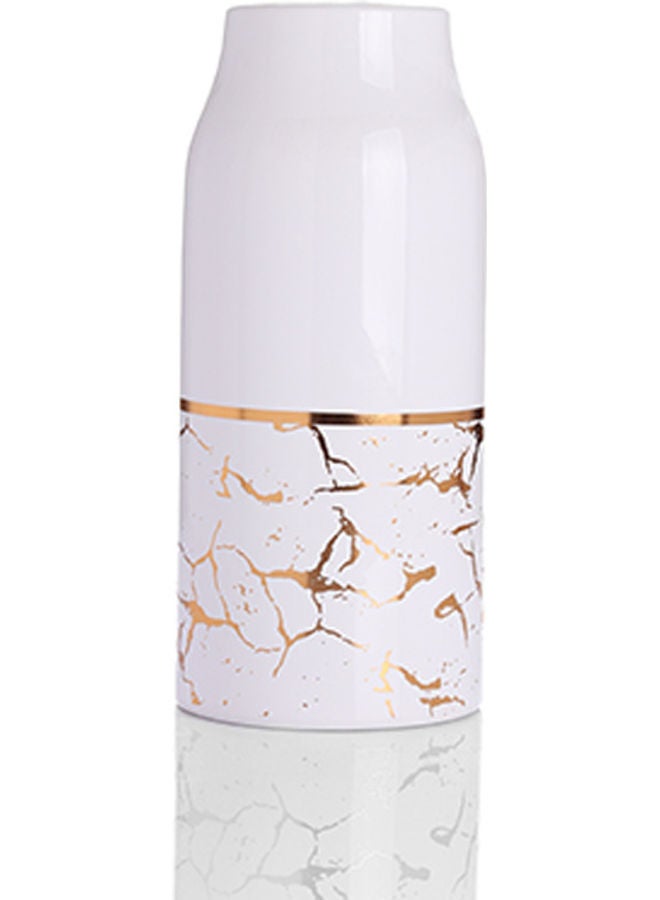 زهر مزهرية دائرية متعدد الألوان 22x7سم