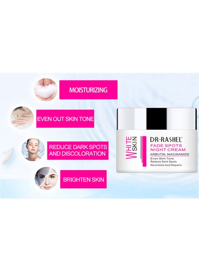 Fade Spot Night Cream For Face With Arbutin And Niacinamide Multicolour 50grams