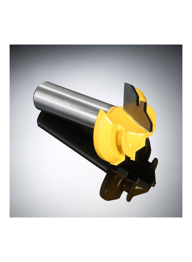 Generic Small Lock Miter Router Bit Silver  - Image 3